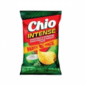 CHIPS CHIO INTENSE CU GUST DE  SMANTANA SI IERBURI 190G