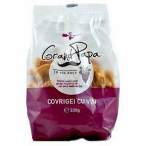 COVRIGI CU VIN ROSU GRAND PAPA 230GR