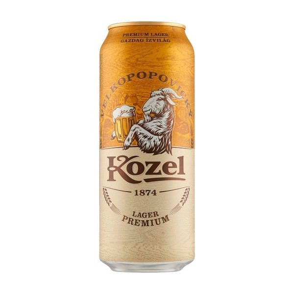 BERE KOZEL LAGER DZ 0.5L SGR  