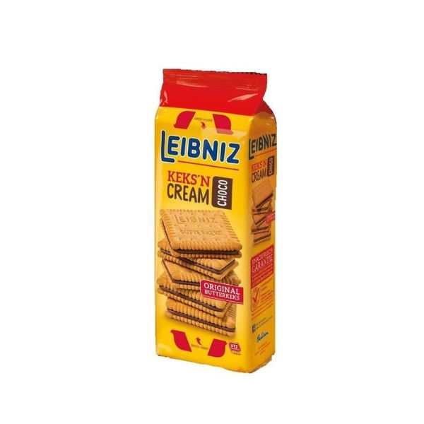 BISCUITI KEKS CREAM CHOCO LEIBNIZ 190GR