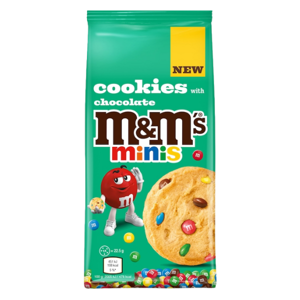 BISCUITI M&M MINIS 180G