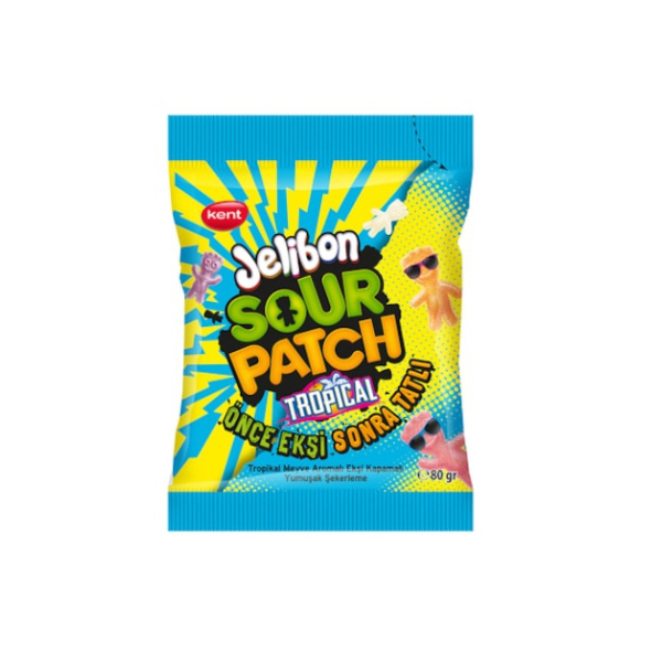 BOMBOANE KENT JELIBON SOUR TROPICAL 80G