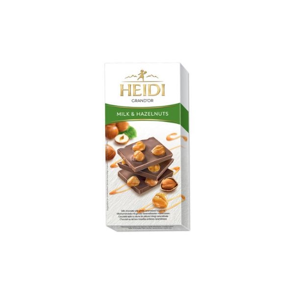 CIOCOLATA HEIDI GRAND'OR HAZELNUT 80G