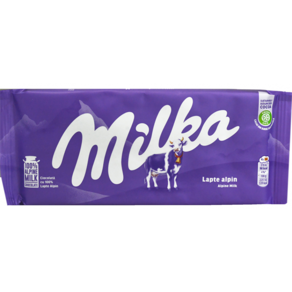 CIOCOLATA MILKA LAPTE 100G