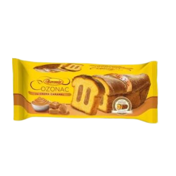 COZONAC CREMA CARAMEL BOROMIR 450G