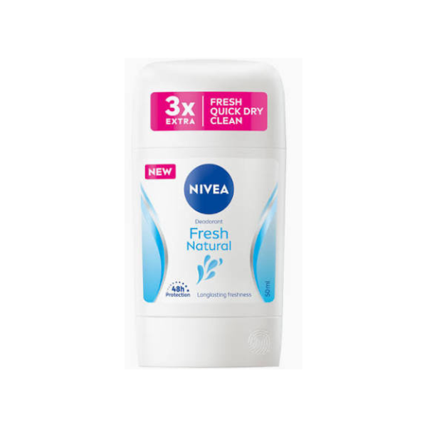 DEO STICK FRESH NAT NIVEA 50ML