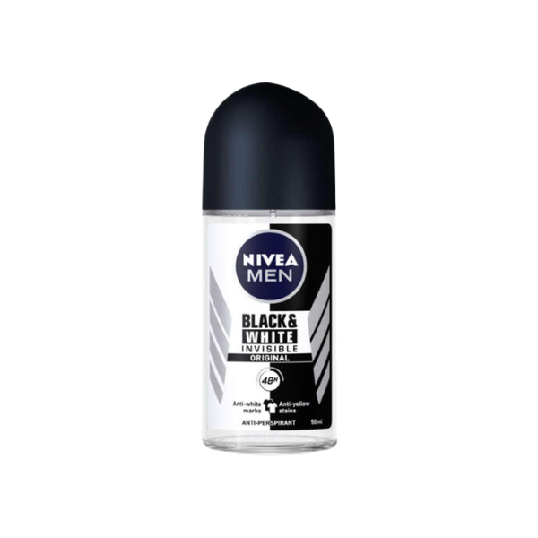 DEO ROLL ON BLACK WHITE POWER ORIGINAL NIVEA MEN 50ML