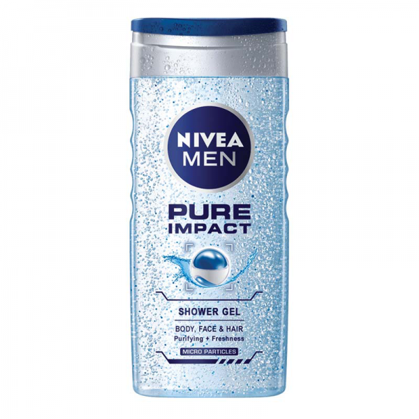 GEL DUS PURE IMPACT NIVEA MEN 250ML