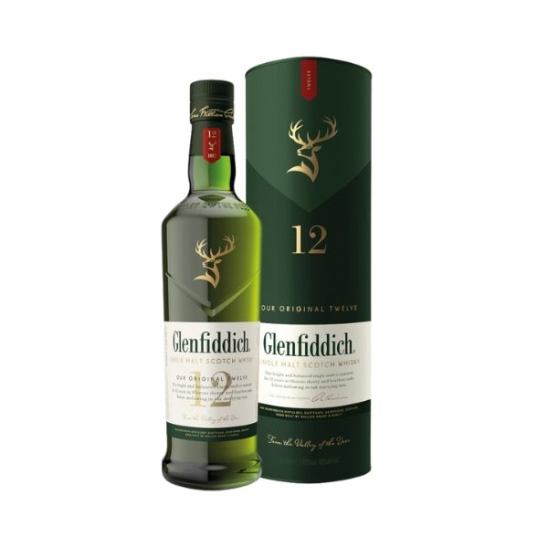 GLENFIDDICH 12YO 0.7L GB BDG 40% SGR