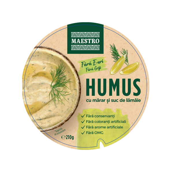 HUMUS CU MARAR SI SUC LAMAIE 210G MAESTRO