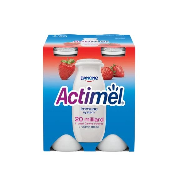 IAURT ACTIMEL CAPSUNI 4X100GR