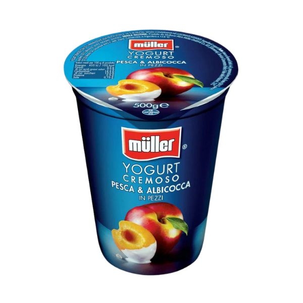 IAURT CAISE PIERSICI MULLER CREMA 500G