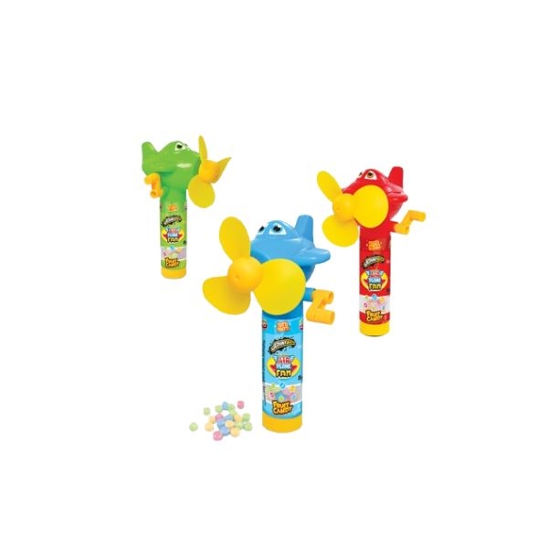 JOHNY BEE AIR PLANE FAN FRUIT CANDY 8G