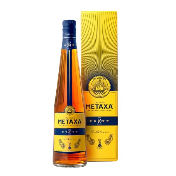 METAXA 5* 0.7L 38% SGR