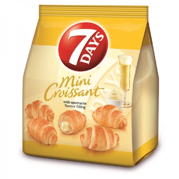 MINI CROISSANT CU UMPL VIN SPUMANT. 7D 185G