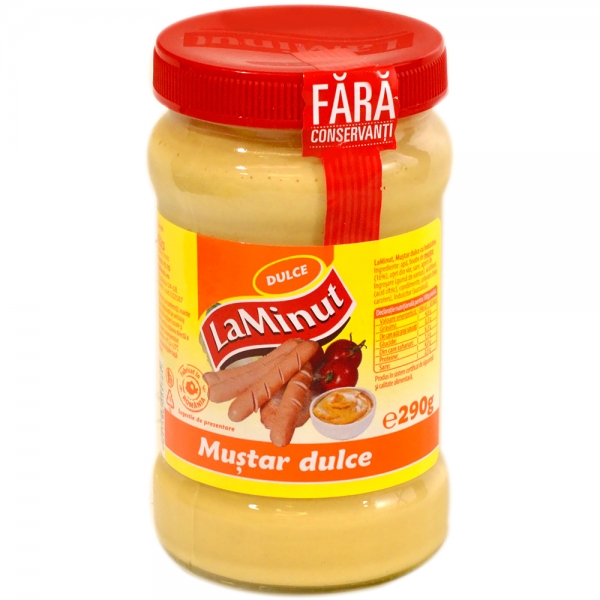 MUSTAR LA MINUT DULCE 290G    