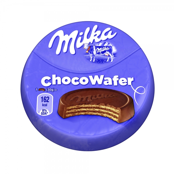 NAPOLITANA CHOCO WAFER MILKA 30G           