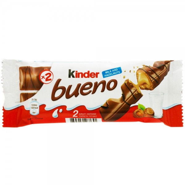 NAPOLITANE KINDER BUENO 43G          