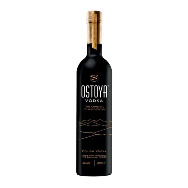 VODKA OSTOYA BLACK 0.7L 40% SGR