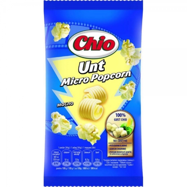 POPCORN MICRO UNT CHIO 80 G