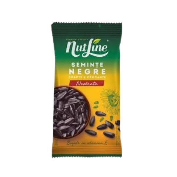 SEMINTE FLOAREA SOARELUI NEGRE FARA SARE NUTLINE 100G