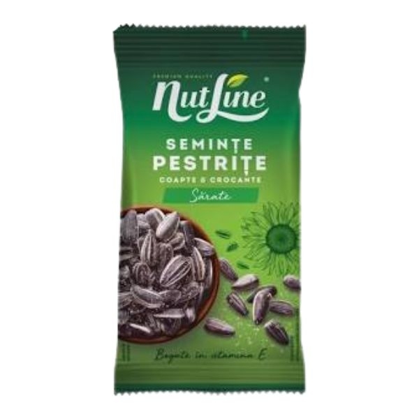 SEMINTE FLOAREA SOARELUI PESTRITE CU SARE NUTLINE 100GR