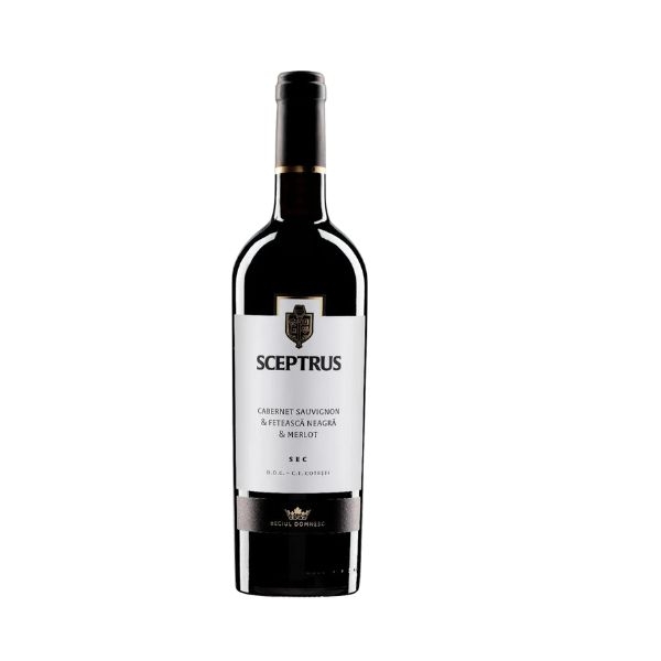 VIN BECIUL DOMN SCEPTRUS CAB SAUV FN SI MERLOT 0.75L SGR