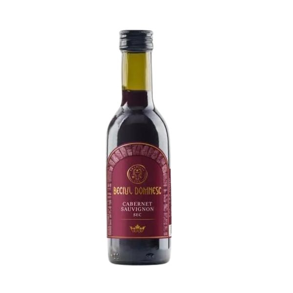 VIN BECIUL DOMNESC CABERNET SAUVIGNON SEC MINI 0.187L SGR