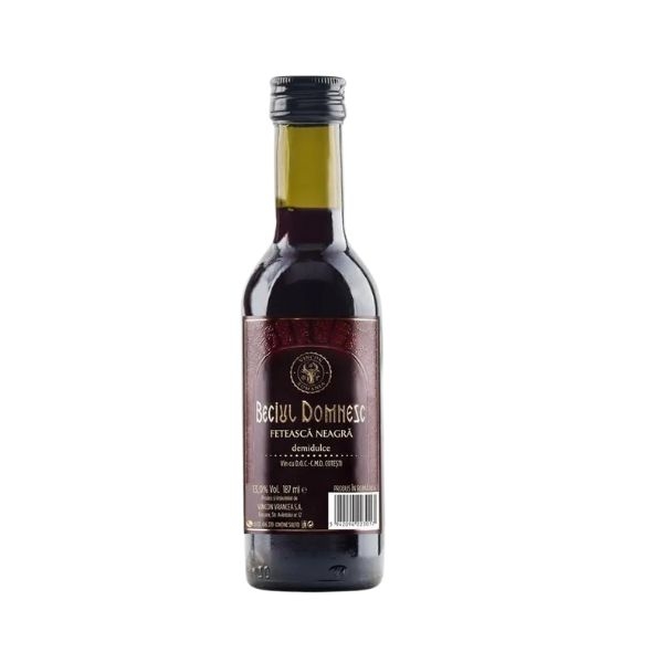 VIN BECIUL DOMNESC FET NEAGRA DEMIDULCE MINI 0.187L SGR