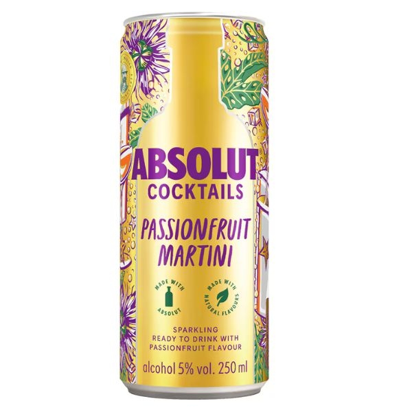 VODKA ABSOLUT PASSIONF MART 0.25L SGR