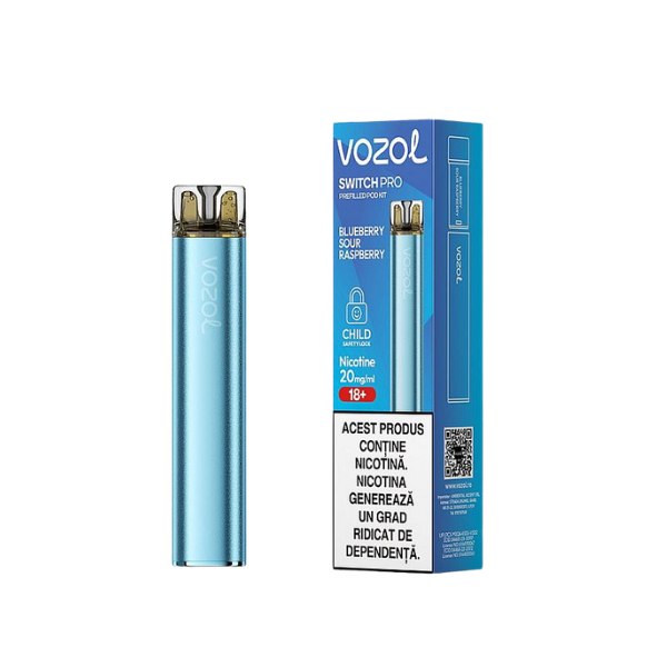 VOZOL SWITCH PRO KIT BLUEBERRY SOUR RASPBERRY