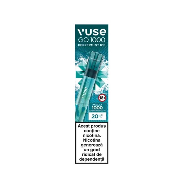 VUSE GO 1000 PEN PEPPERMINT ICE 20MG/ML