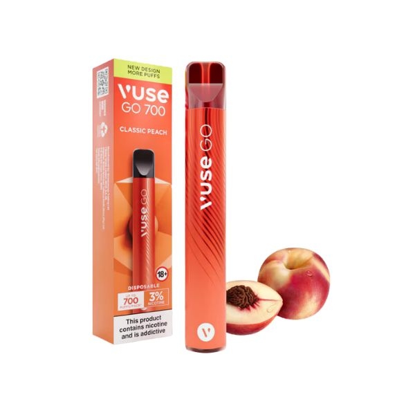 VUSE GO 700 CLASSIC PEACH 20MG/ML