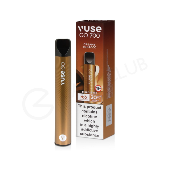 VUSE GO 700 CREAMY TOBACCO 20MG