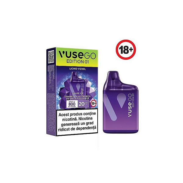 VUSE GO BOX800 GRAPE ICE 20MG/ML