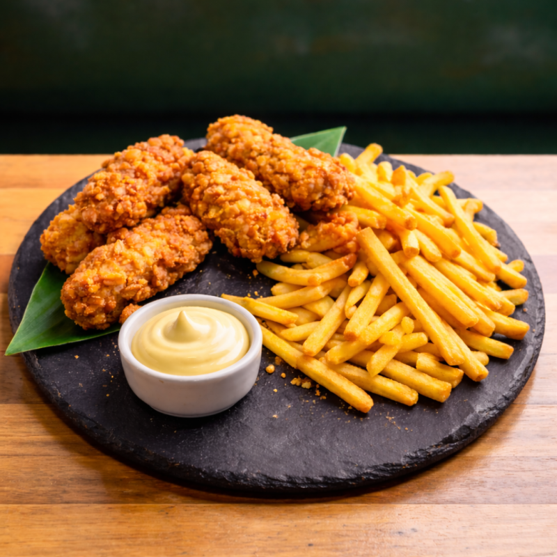 MENIU 4 CRISPY HOT STRIPS