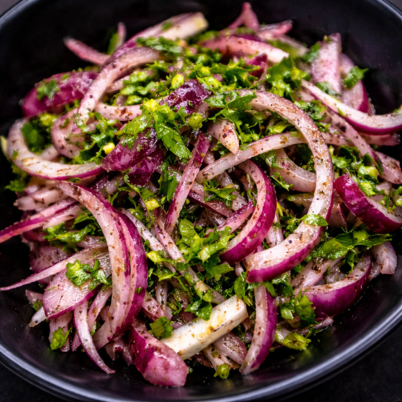 SALATA CEAPA ROSIE CU SUMAC