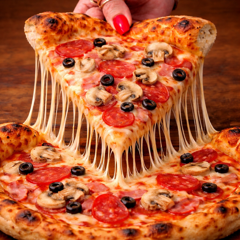 PIZZA QUATTRO STAGIONI Ø 30CM