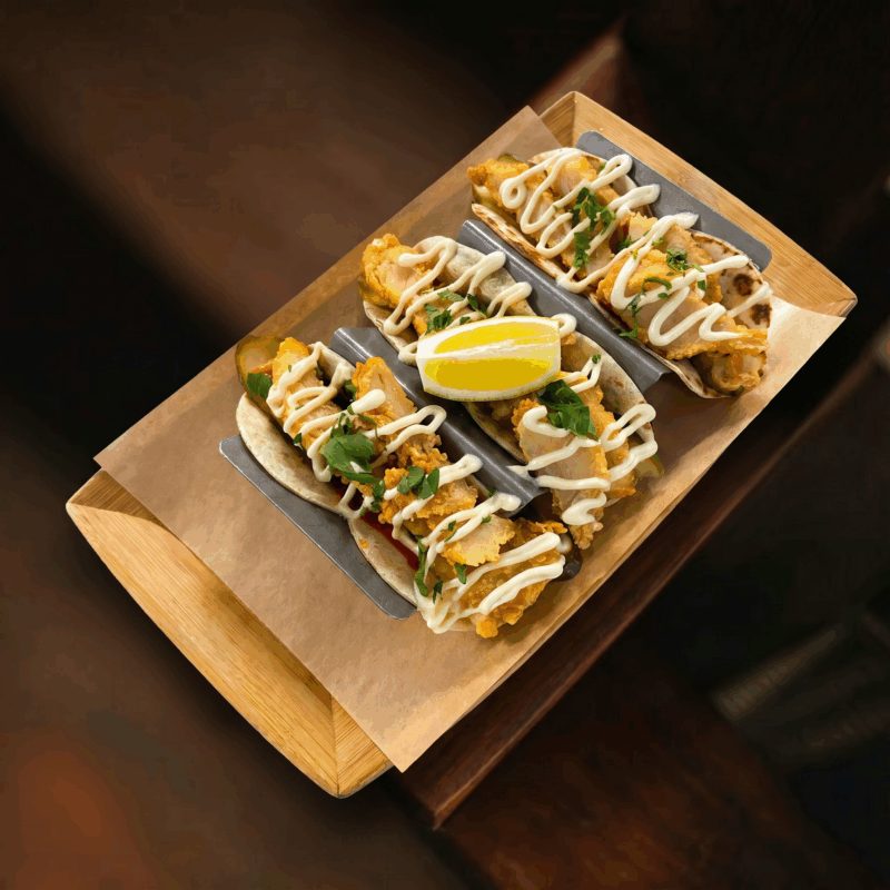 TACOS CRISPY CHICKEN