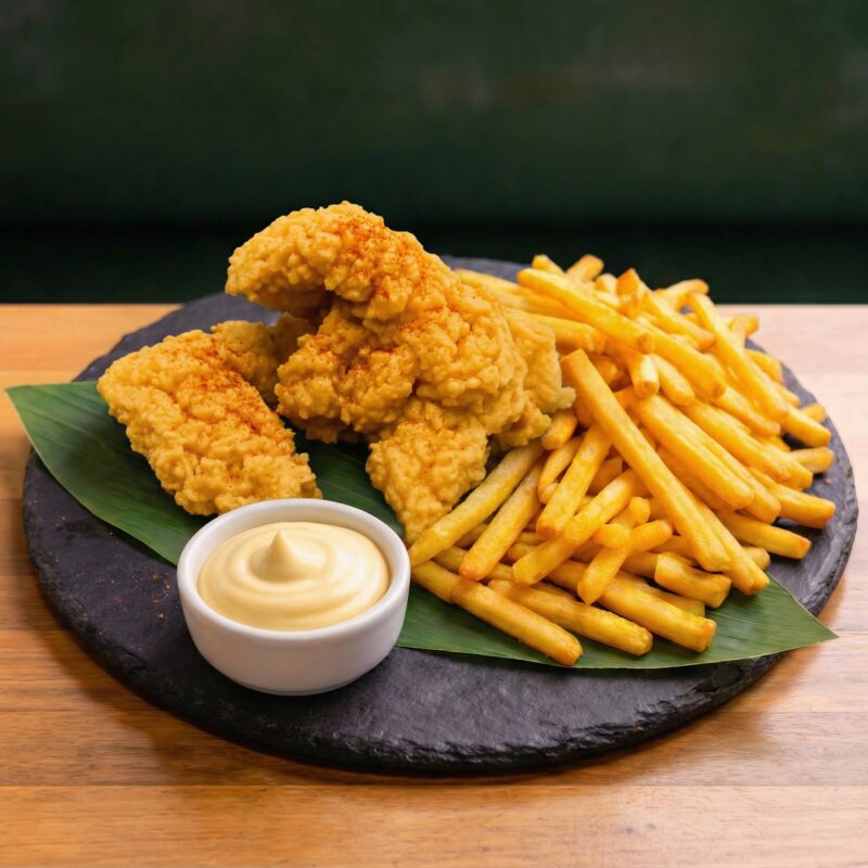 MENIU 4 CRISPY HOT STRIPS