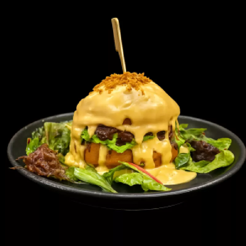 FROMAGE BURGER CU CARTOFI PROASPETI PRAJITI (NECONGELATI) | 420g