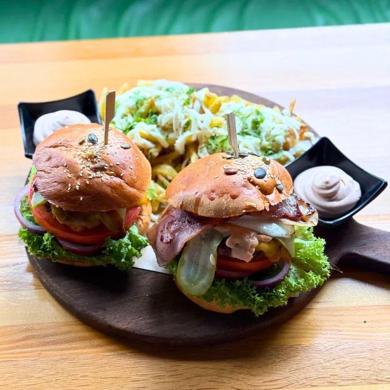 BURGER BOX FOR 2 | 920g