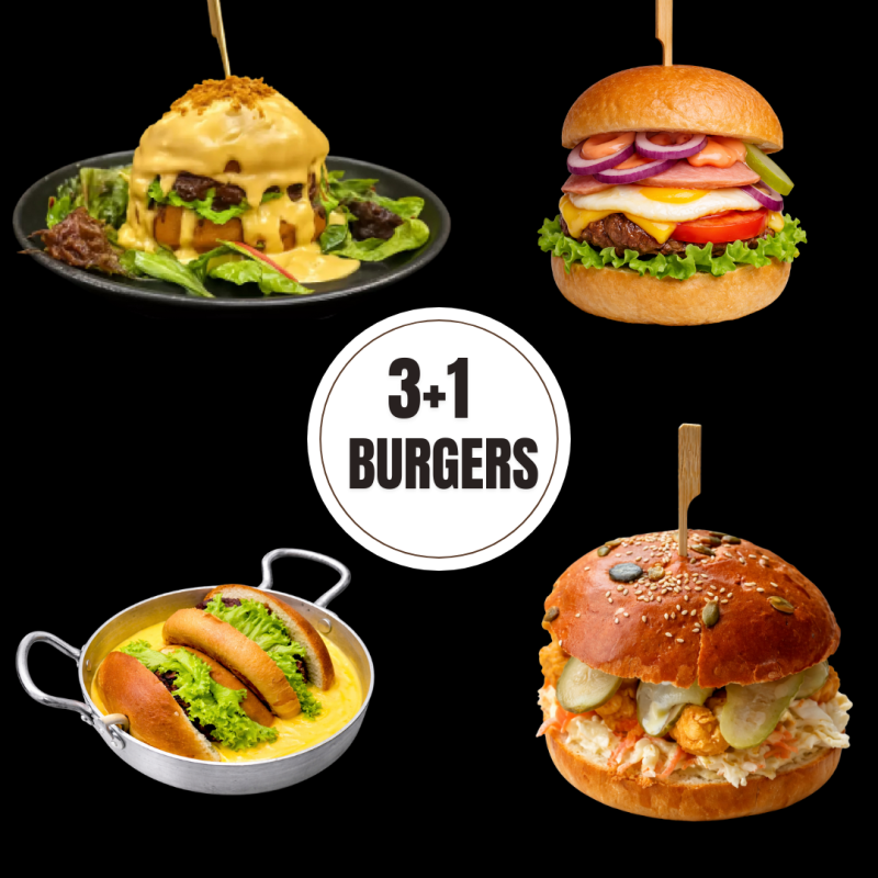 BURGER 3+1- EASY CHOICE