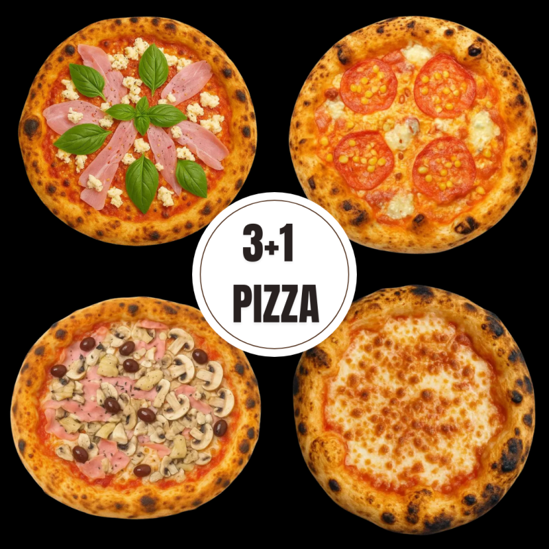 PIZZA 3+1- BEST SELLERS