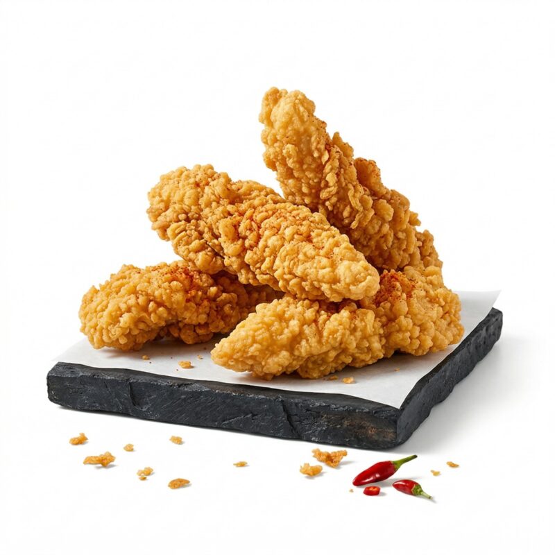 4 HOT CRISPY STRIPS