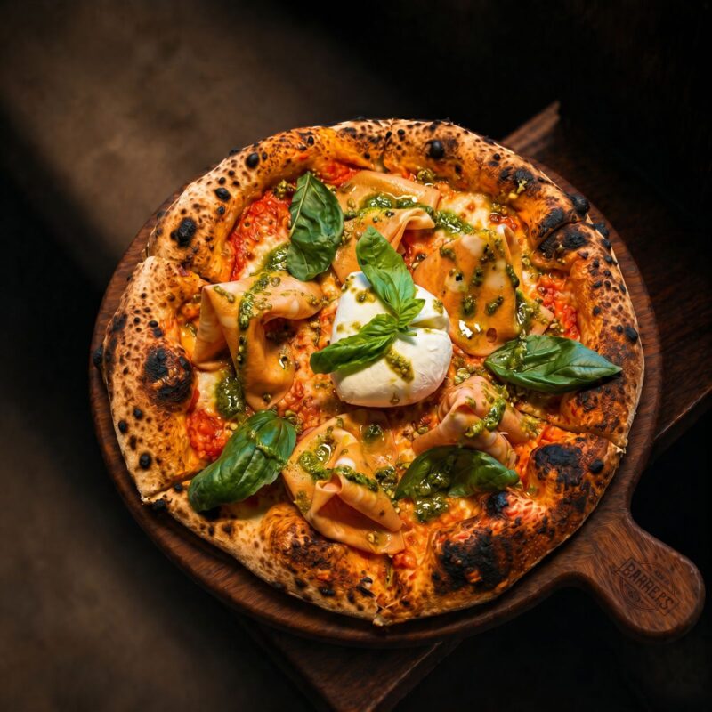 PIZZA MORTADELLA E BUFALA