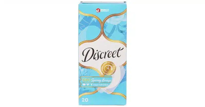 ABSORBANTE DISCREET DEO SPRING BREEZE 20 BUC
