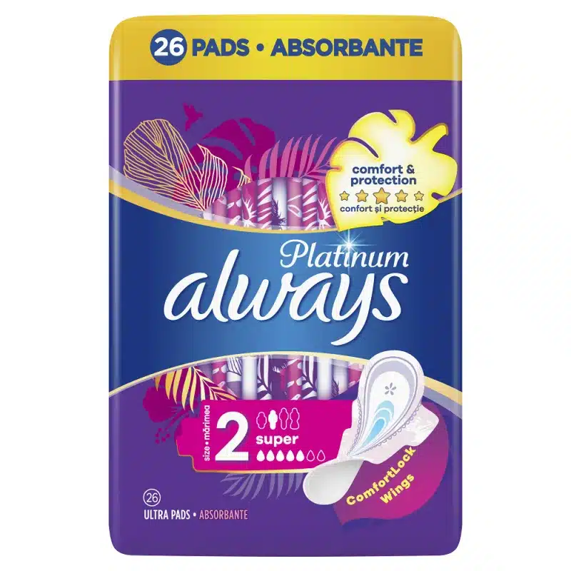 ABSORBANTE ALWAYS PLATINIUM