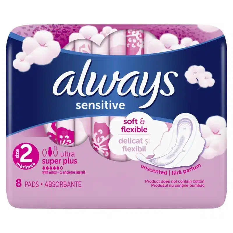 ABSORBANTE ALWAYS SUPER PLUS 8