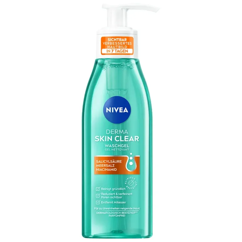 APA MICELARA DERMA SKIN CLEAR NIVEA 400ML